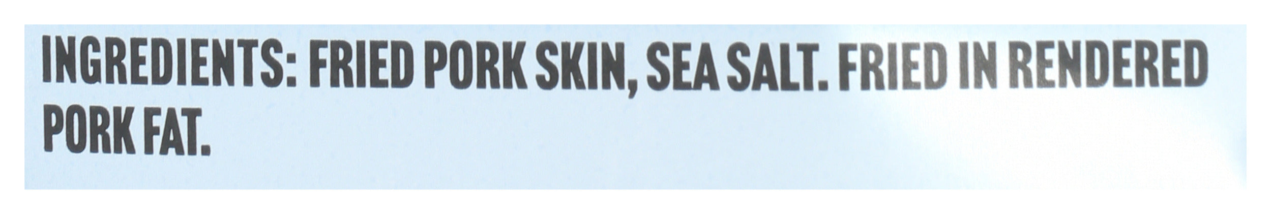 Chicharrones, Sea Salt, 3 oz