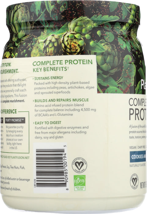 Complete Cookies & Cream, Plant Based, 15 serv/15.87 oz