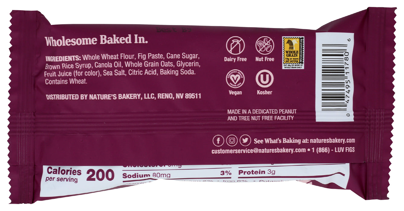 Original Whole Wheat Fig Bar, 2 oz