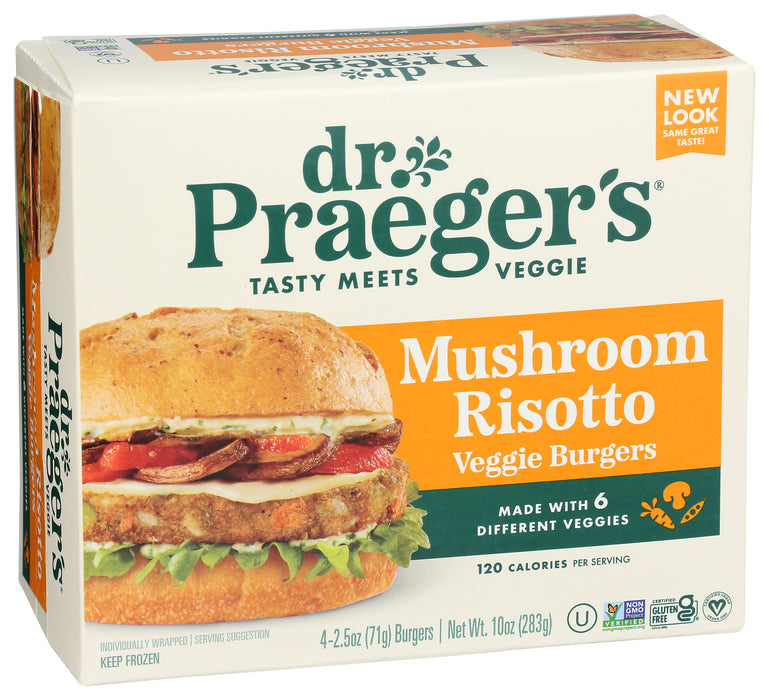 Mushroom Risotto Veggie Burger, V, GF,  10 oz