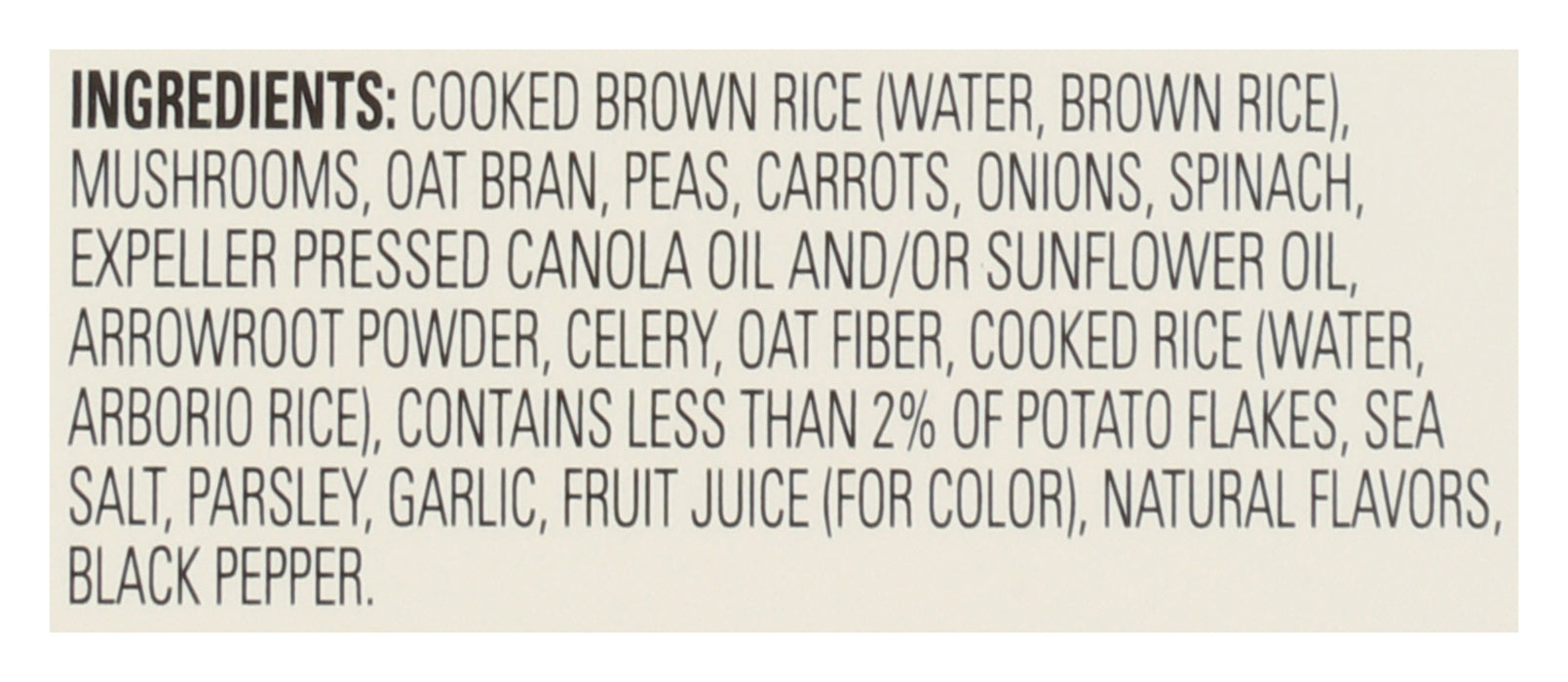 Mushroom Risotto Veggie Burger, V, GF,  10 oz