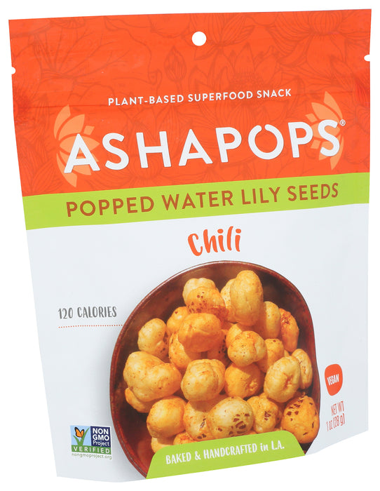 Popped Water Lily Seeds, Chili, 1 oz
