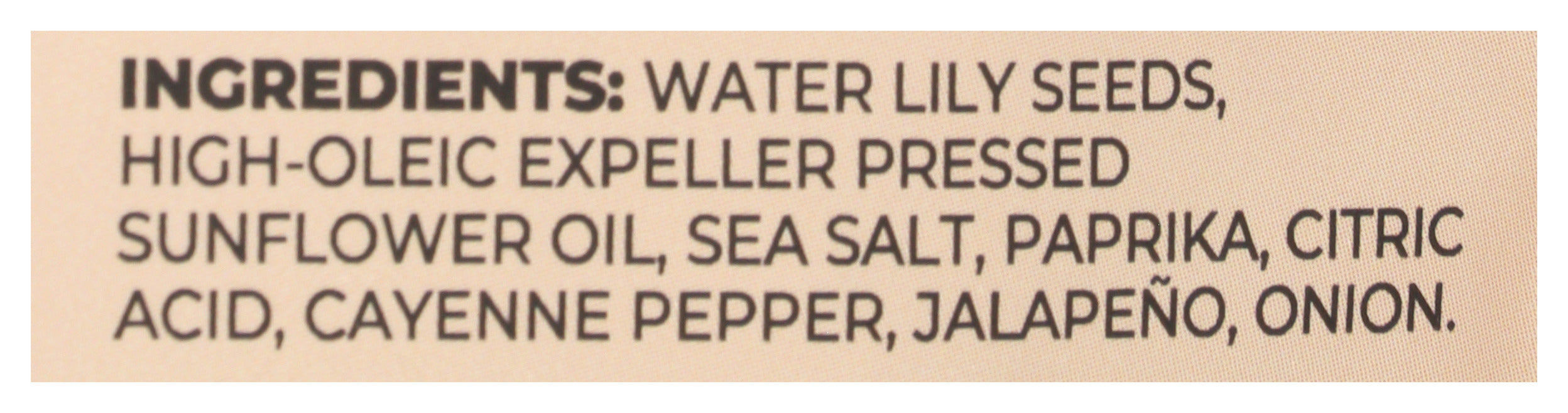Popped Water Lily Seeds, Chili, 1 oz