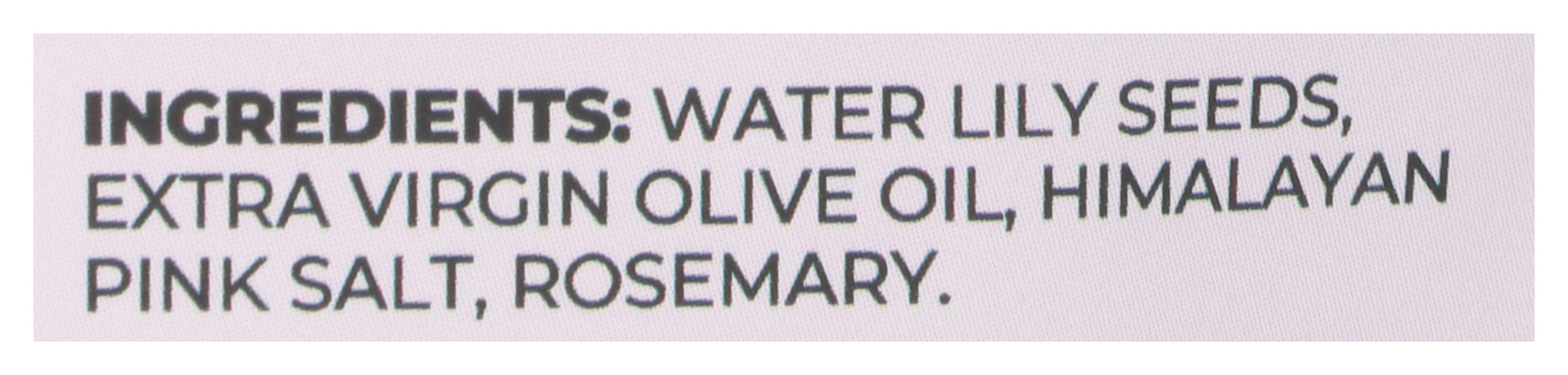 Popped Water Lily Seeds, Himalaya Pink Salt, 1 oz