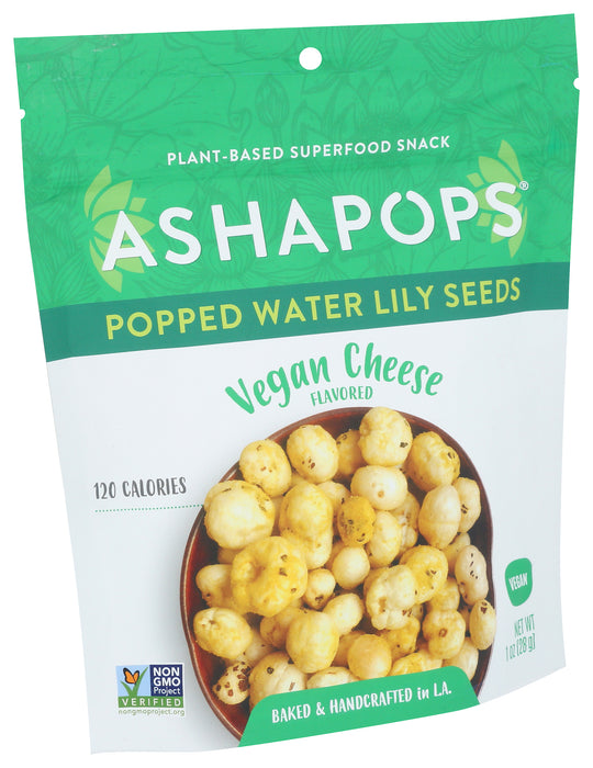 Popped Water Lily Seeds, Vegan Cheese, 1 oz
