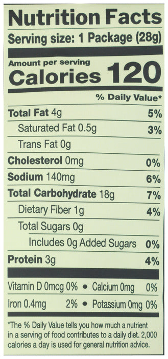 Popped Water Lily Seeds, Vegan Cheese, 1 oz