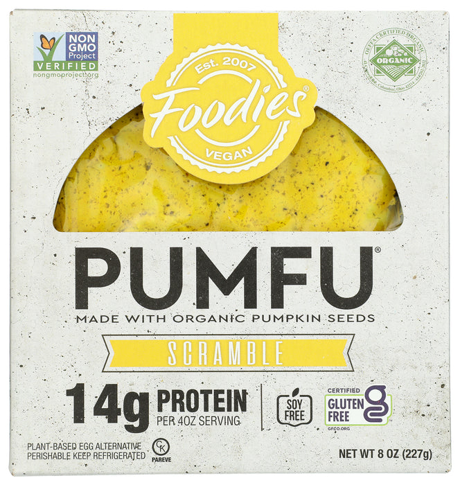 PUMFU Pumpkin Seed Tofu, Scramble, 8 oz