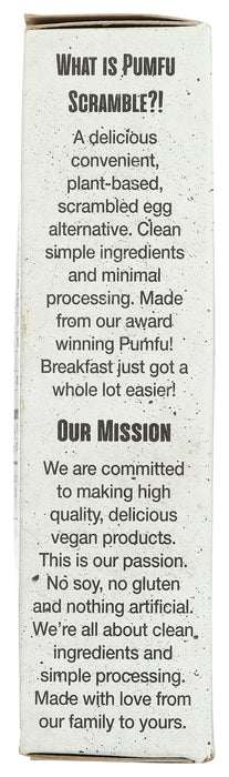 PUMFU Pumpkin Seed Tofu, Scramble, 8 oz