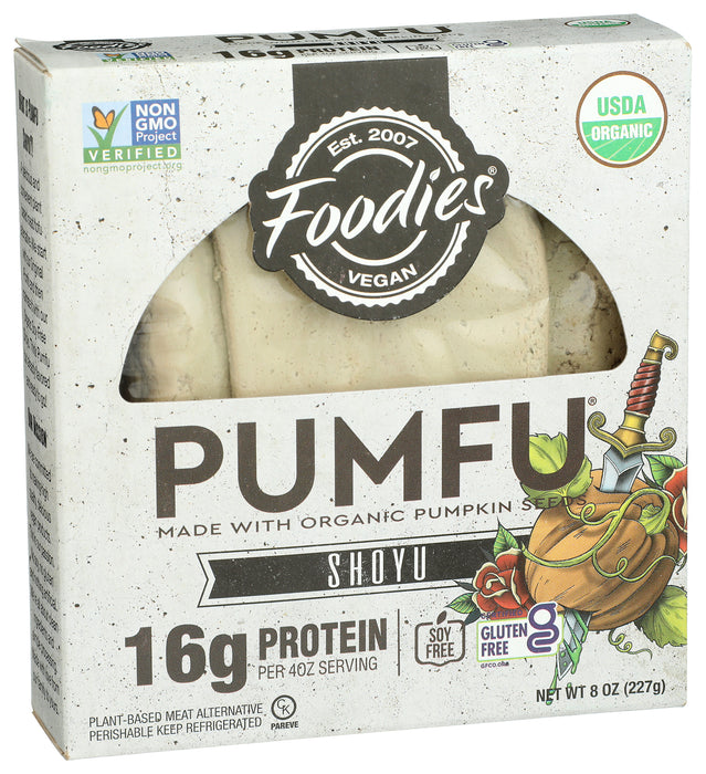PUMFU Pumpkin Seed Tofu, Shoyu, 8 oz