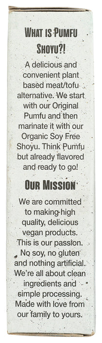 PUMFU Pumpkin Seed Tofu, Shoyu, 8 oz