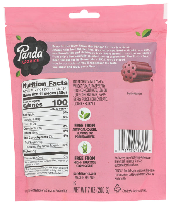 Raspberry Licorice, V, 7 oz