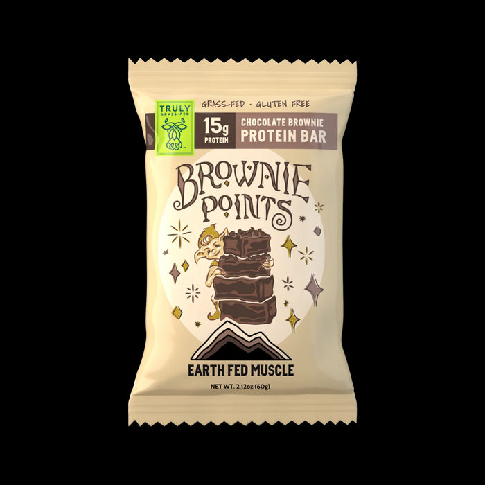 Brownie Points Chocolate Protein Bar, GF, 2.12 oz
