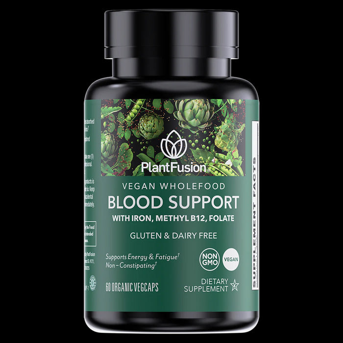 Whole Food Blood Support Iron, 25 mg, 60 vcap