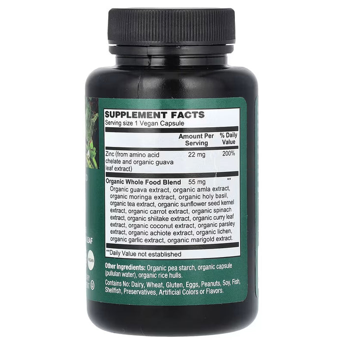 Whole Food Zinc, 22mg, 60 vcap