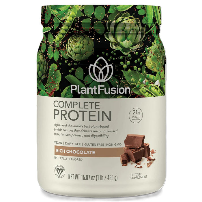 Complete Chocolate Protein, Plant Based, 15 serv/15.87 oz