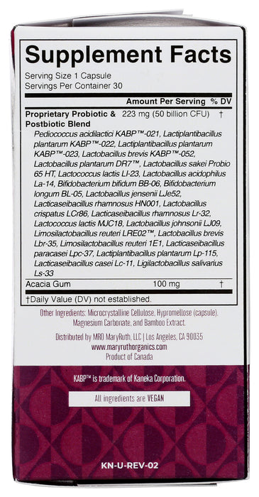 3-in-1 Daily Women's 40+ Health Probiotic, V, 30 cap