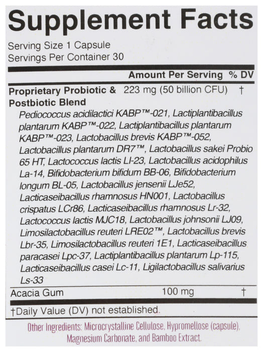 3-in-1 Daily Women's 40+ Health Probiotic, V, 30 cap