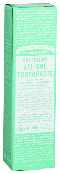 All-One Toothpaste, Spearmint, 5 oz