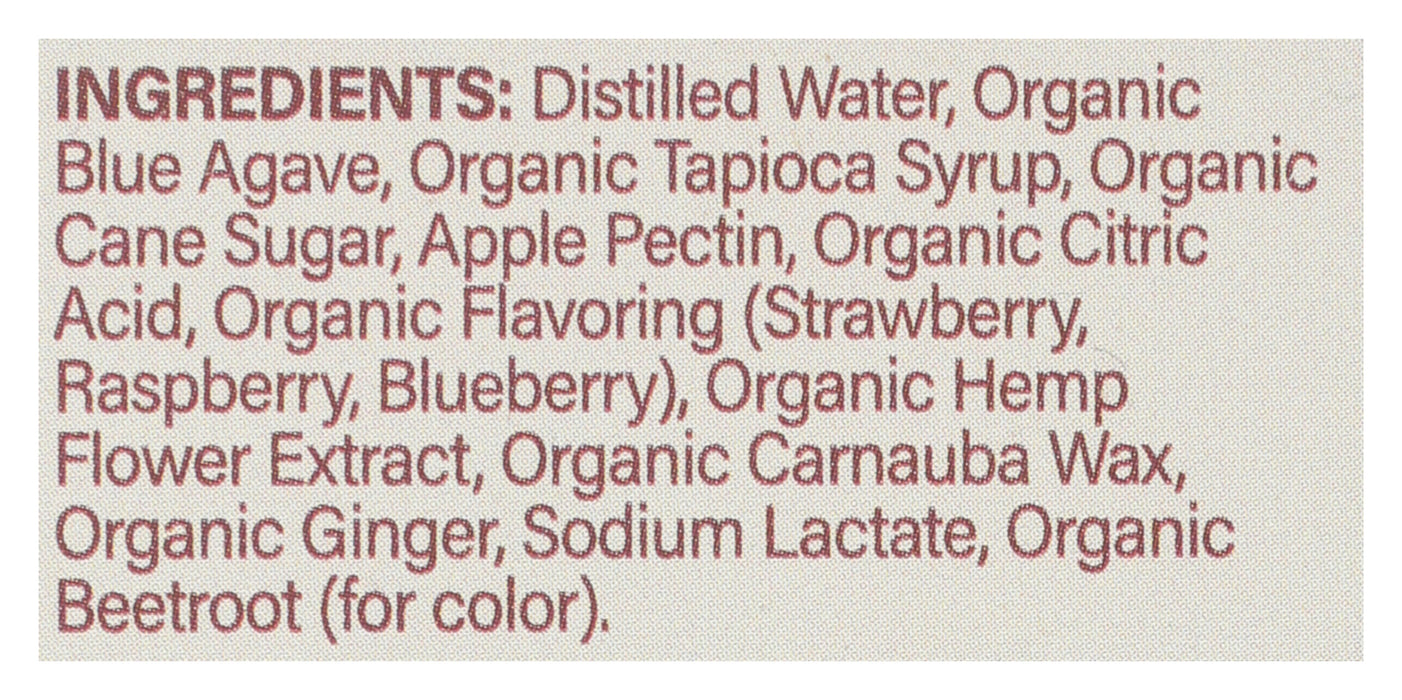 Full Spectrum Hemp Gummies 750mg, Berry, Org, 30 gummy