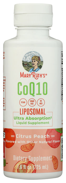 CoQ10, Citrus Peach, 7.6 fl oz