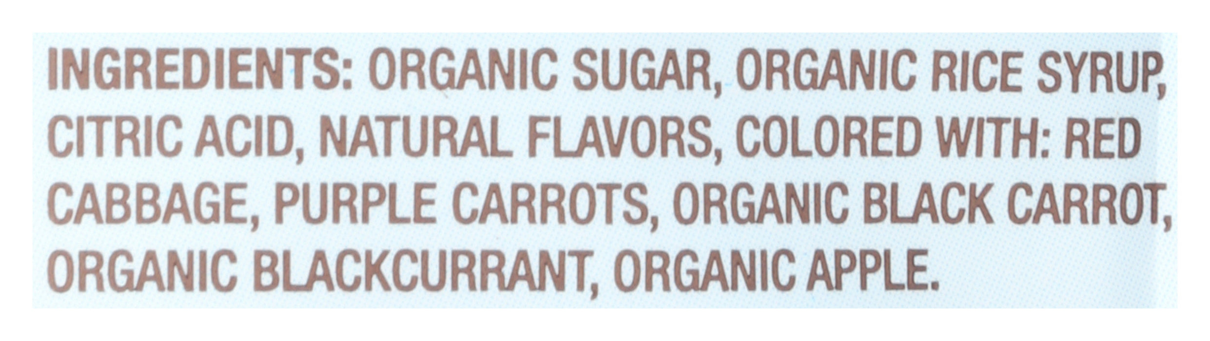 Hard Candy, Fruit Flavors, Org, GF, 3.5 oz