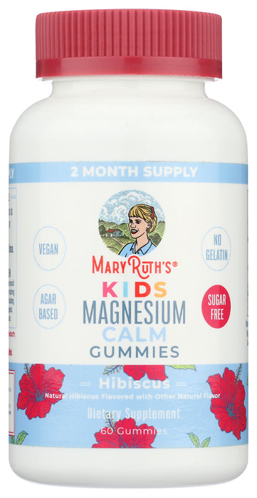 Kids Magnesium, Hibiscus, 60 gummy