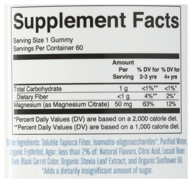 Kids Magnesium, Hibiscus, 60 gummy