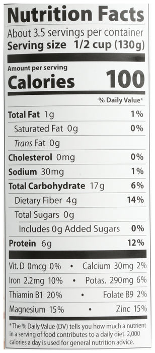 Butter Beans (Lima), NS, Org, 15 oz