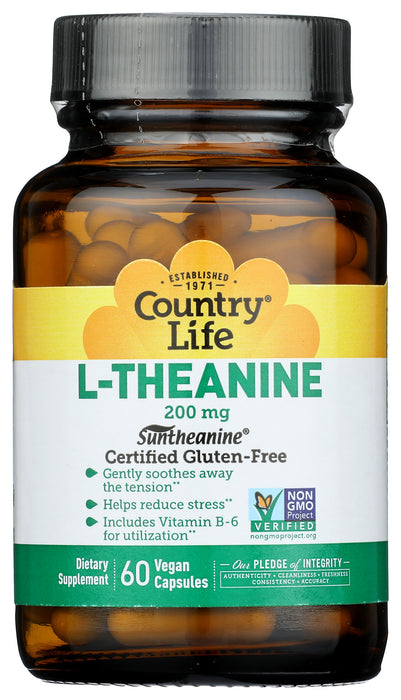 L-Theanine 200mg, 60vcap