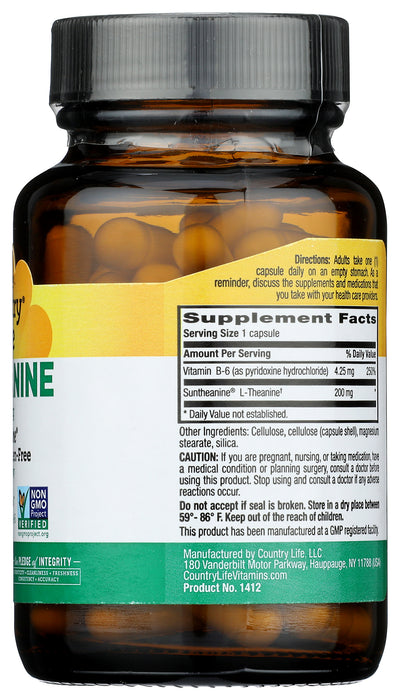 L-Theanine 200mg, 60vcap