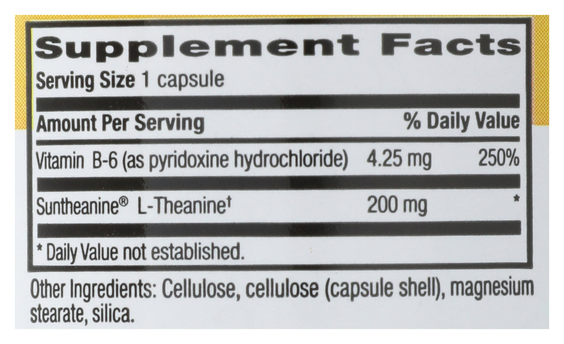 L-Theanine 200mg, 60vcap