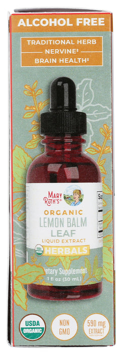 Lemon Balm Leaf Liquid Extract, Org, 1 fl oz