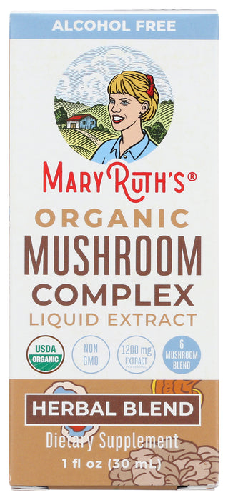 Mushroom Complex Liquid Extract, Org, 1 fl oz