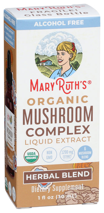 Mushroom Complex Liquid Extract, Org, 1 fl oz