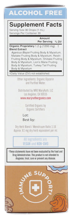 Mushroom Complex Liquid Extract, Org, 1 fl oz