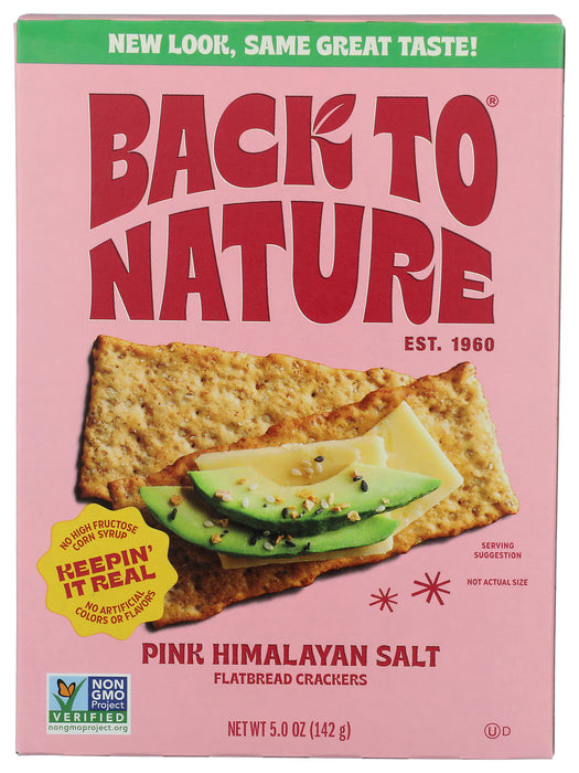 Pink Himalayan Salt Flatbread Crackers, 5.0 oz