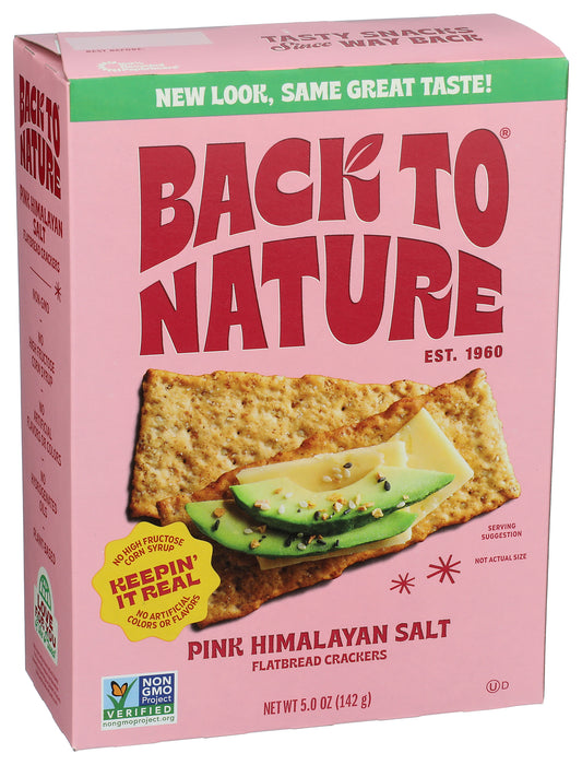 Pink Himalayan Salt Flatbread Crackers, 5.0 oz