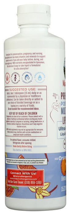 Prenatal & Postnatal Multivitamin, V, 15.22 fl oz