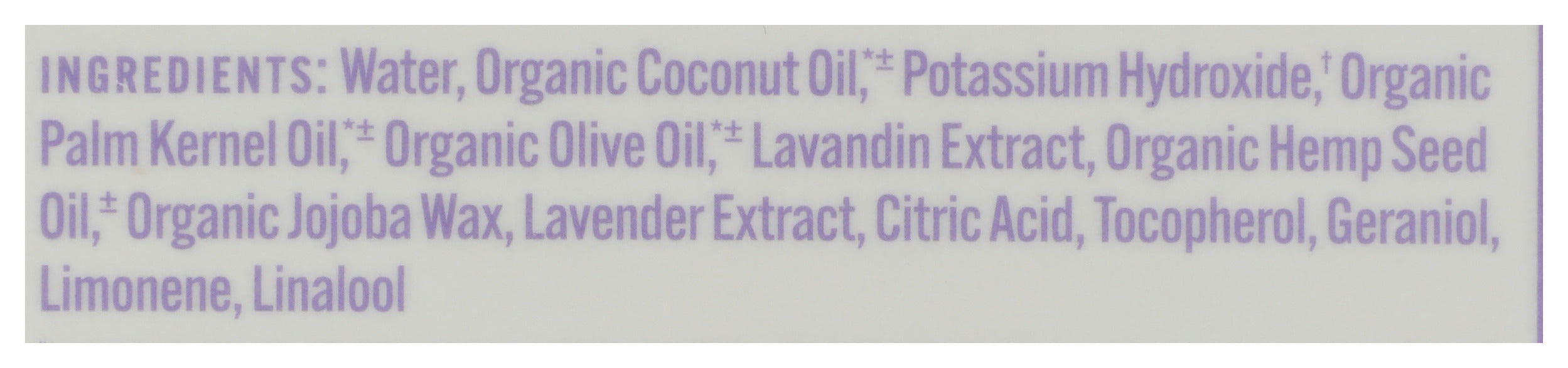 Pure Castile Liquid Soap Refill, Hemp Lavender, 32 fl oz