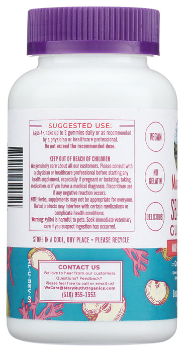 Sea Moss Gummies, Green Apple, V, 60 gummies