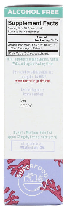 Sea Moss Liquid Extract, Org, 1 fl oz