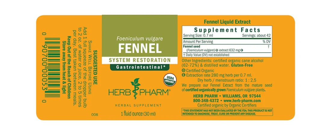 Fennel Extract 1 oz