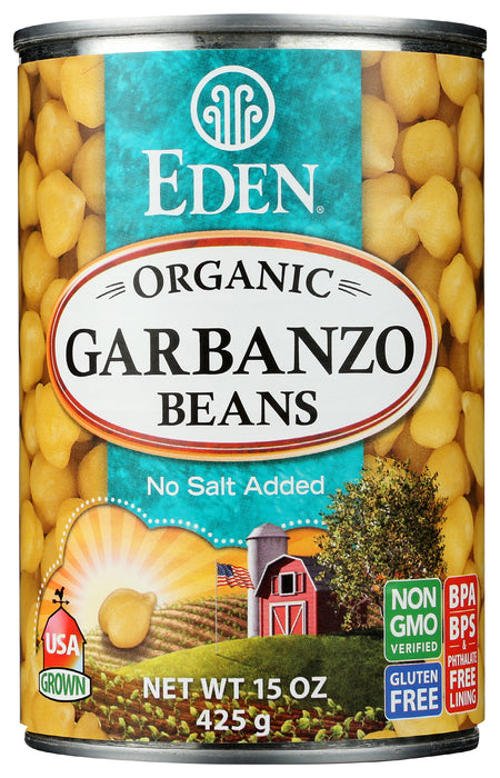 Garbanzo Beans, NS, Org, 15 oz