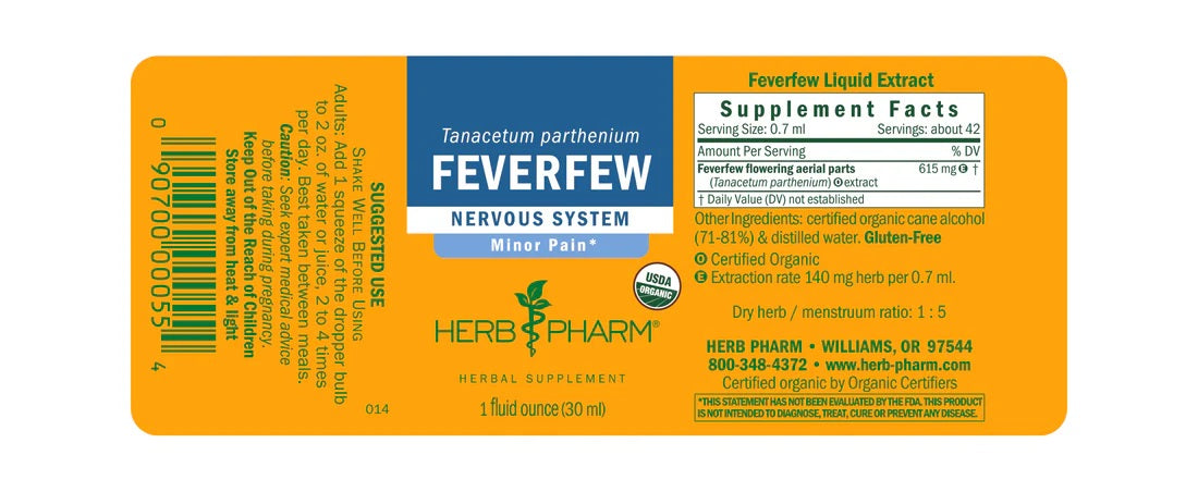 Feverfew Extract 1 oz