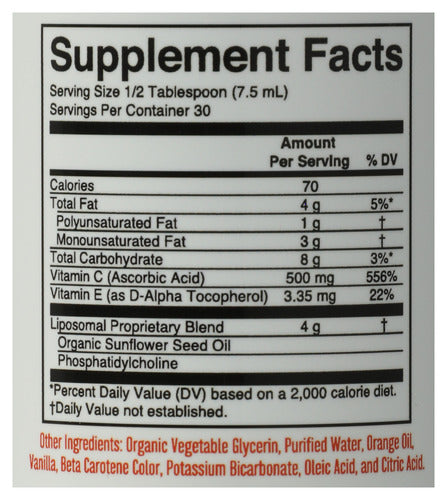 Vitamin C Liposomal Ultra Absorption, 7.6 fl oz