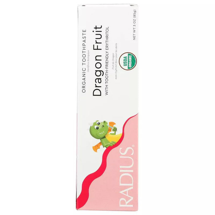 Dragon Fruit Toothpaste, Org, 3 oz