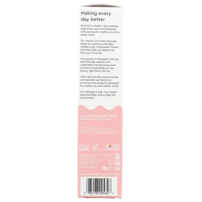 Dragon Fruit Toothpaste, Org, 3 oz