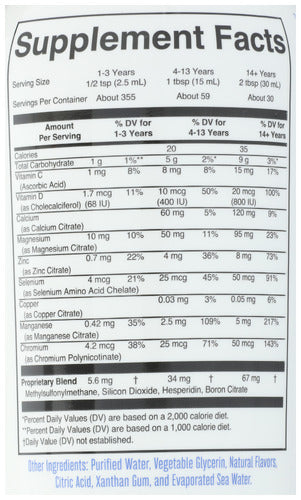 Liquid Nighttime Multimineral, Coconut Dream, V, 32 fl oz