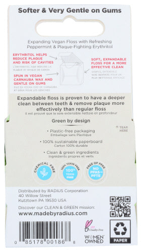 Peppermint Sponge Floss, 72 yd