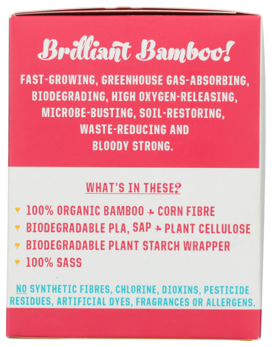 Bamboo Day Pads, Ultra Thin, 16 ct